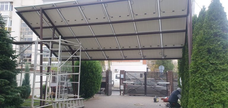 Sistem fotovoltaic 8 kW montat de SolarSud