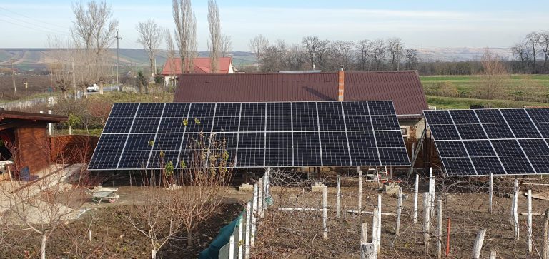 Sistem fotovoltaic 30 kW montat de SolarSud