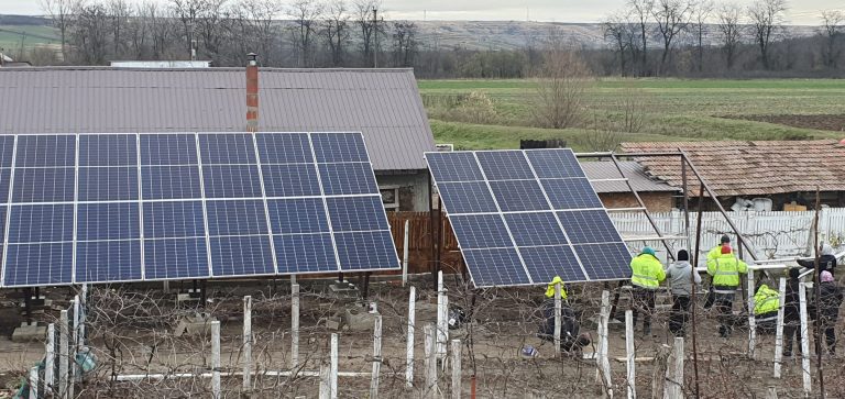Sistem fotovoltaic 30 kW montat de SolarSud