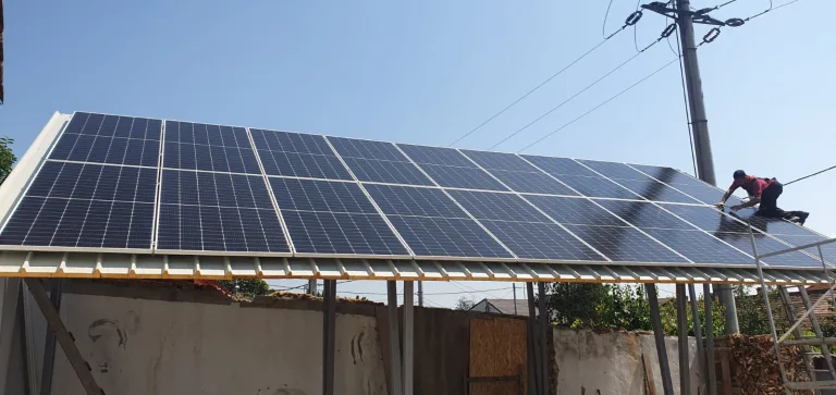 Sistem fotovoltaic 10 kW montat de SolarSud
