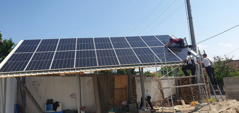 Sistem fotovoltaic 10 kW montat de SolarSud