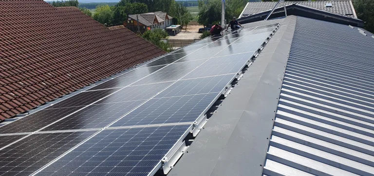 Sistem fotovoltaic 20 kW montat de SolarSud