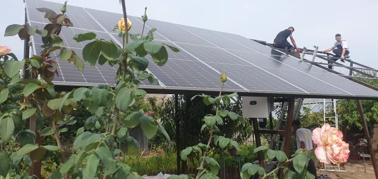 Sistem fotovoltaic 20 kW montat de SolarSud