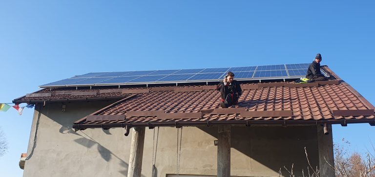 Sistem fotovoltaic 10 kW montat de SolarSud