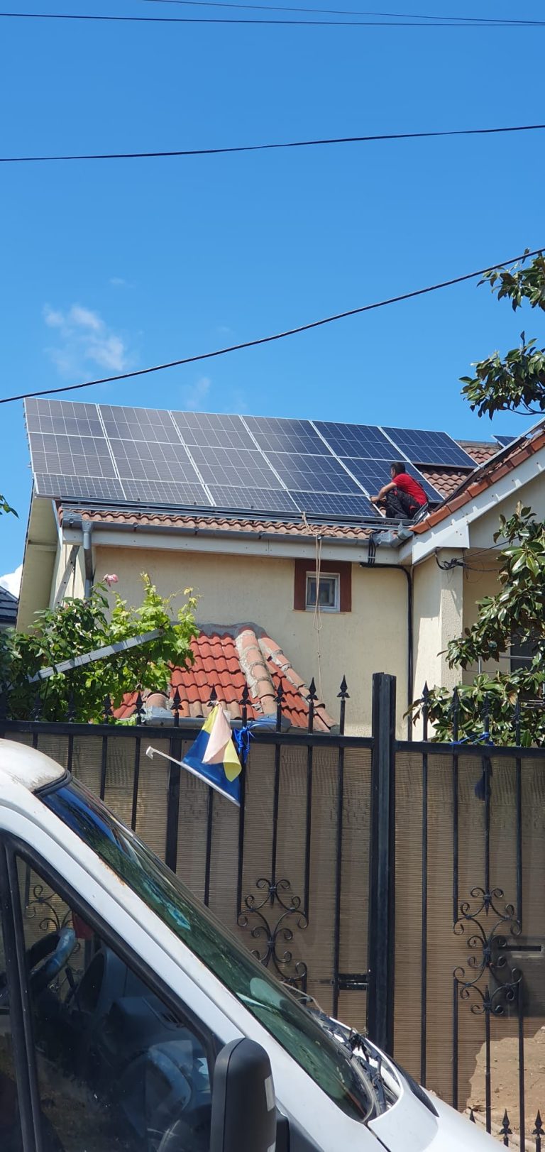 Sistem fotovoltaic 10 kW montat de SolarSud