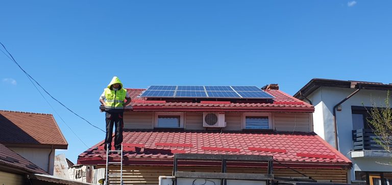 Sistem fotovoltaic 6 kW montat de SolarSud