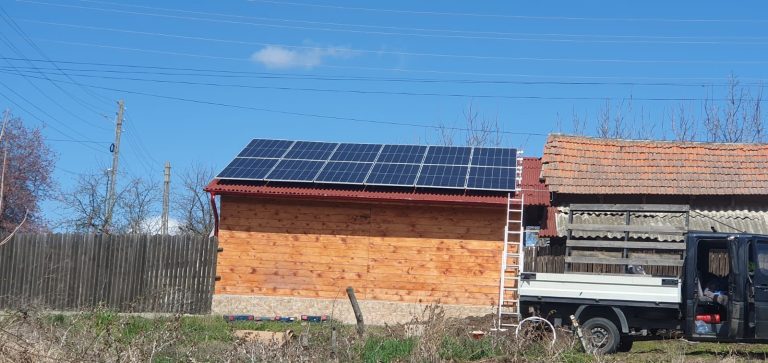 Sistem fotovoltaic 6 kW montat de SolarSud