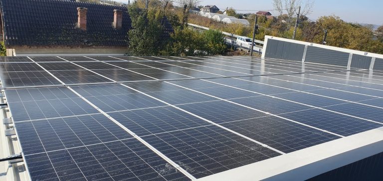 Sistem fotovoltaic 60 kW montat de SolarSud
