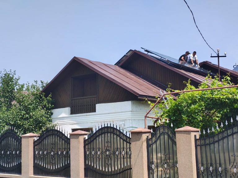 Sistem fotovoltaic 6 kW montat de SolarSud