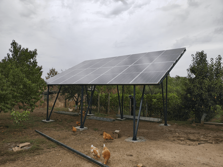 Sistem fotovoltaic 8 kW montat de SolarSud