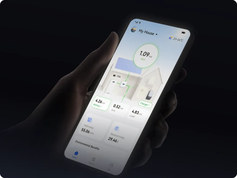 Aplicatia Huawei FusionSolar